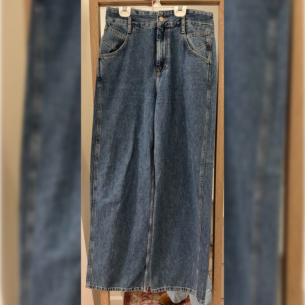 Forever 21 Size 30 Wide Leg Jeans